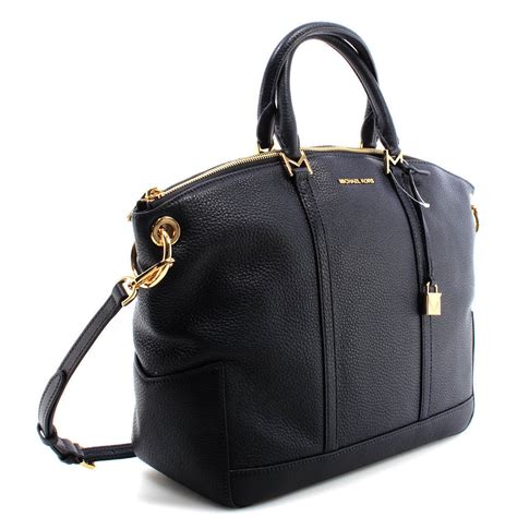 michael kors large satchel side zippers|michael kors handbags.